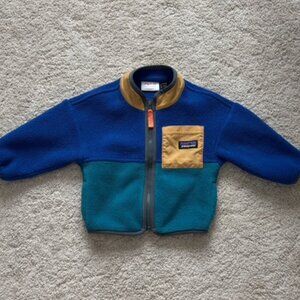 Baby Synchilla® Fleece Jacket Size 6-12 M *GUC